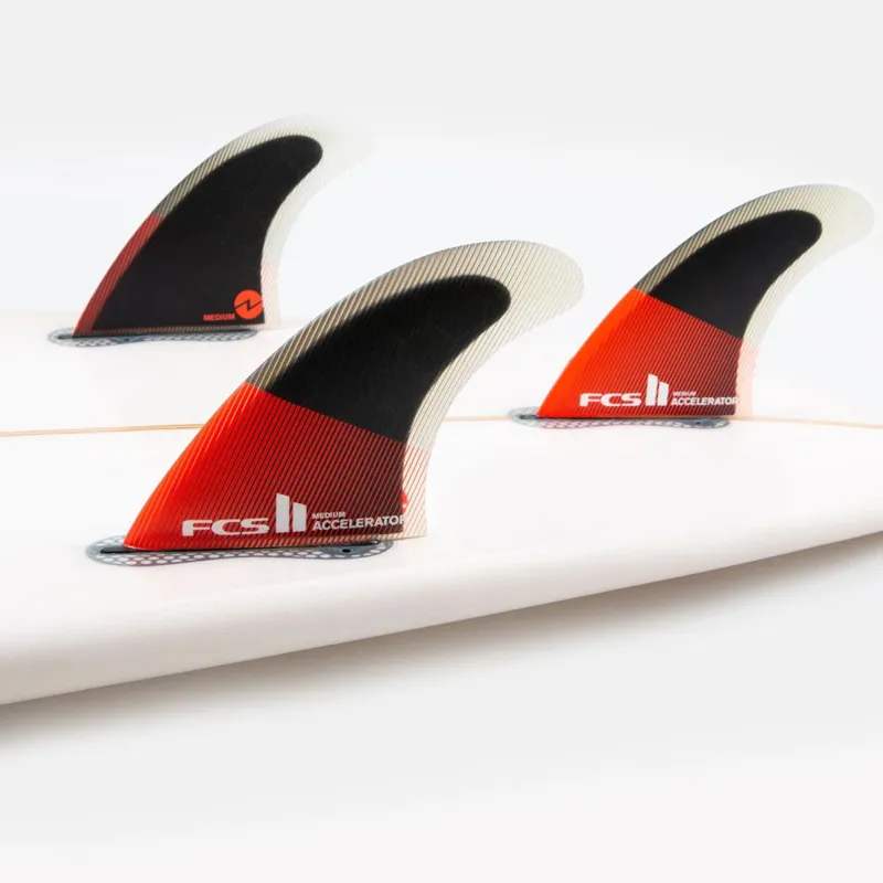 FCS II Accelerator PC Tri Fin Set-1